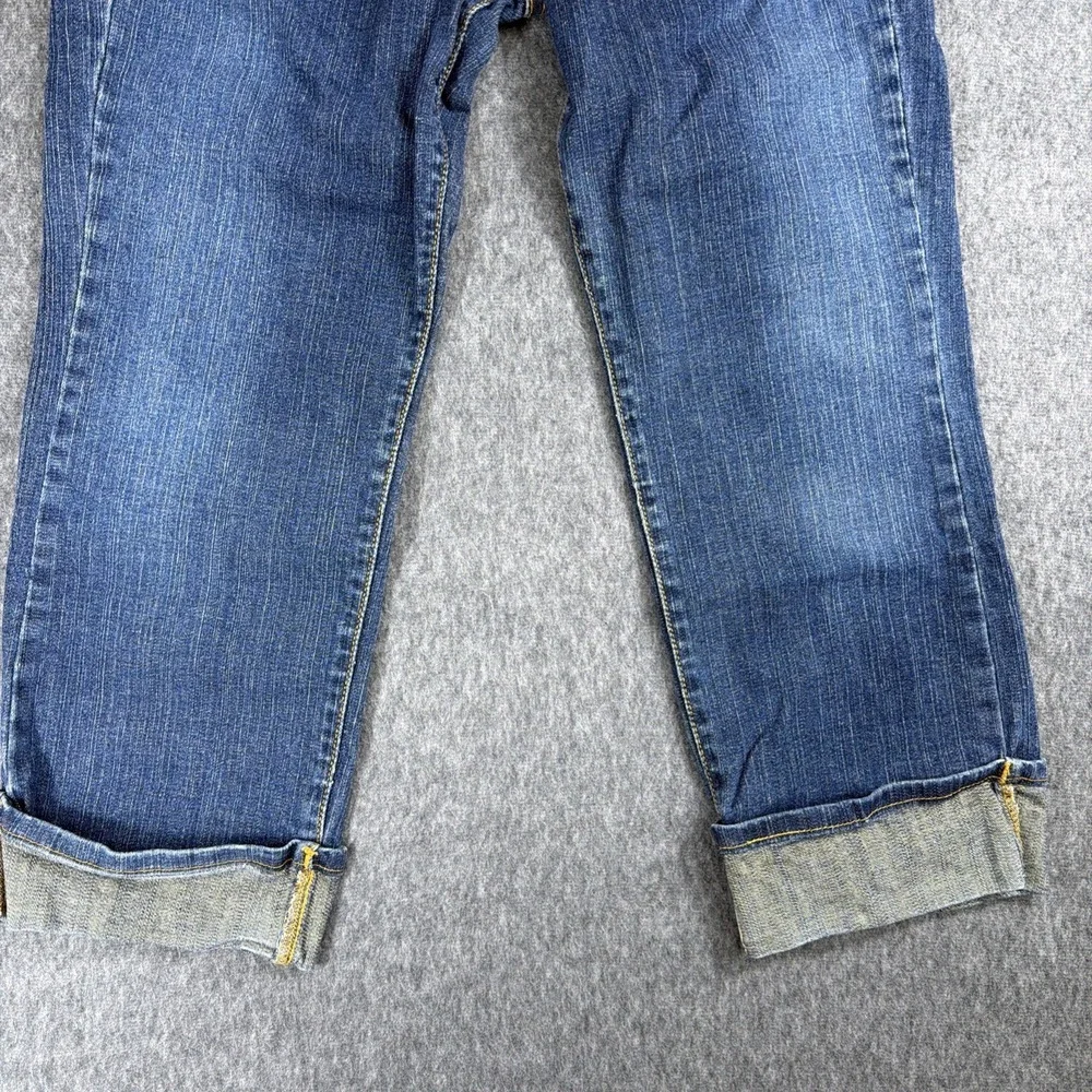 Levis 512 Women's Size 7‎ Capri Slim Taper Stretch Blue Denim Jeans